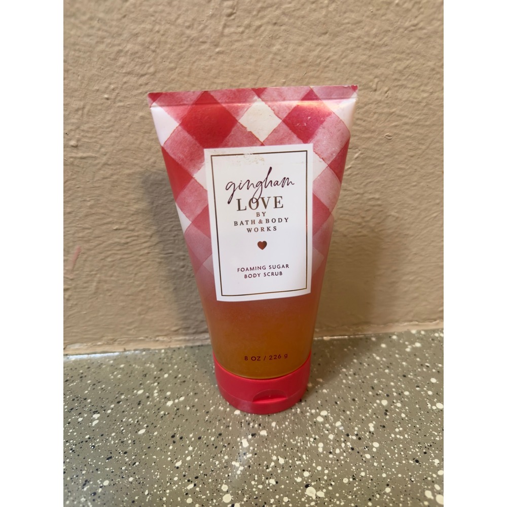 Bath & Body Works Gingham‎ Love Foaming Sugar Body Scrub 8 oz